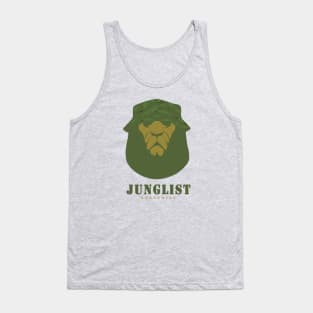 Junglist Worldwide Movement ( Uncle Junglist Cool Lion Edition ) Tank Top